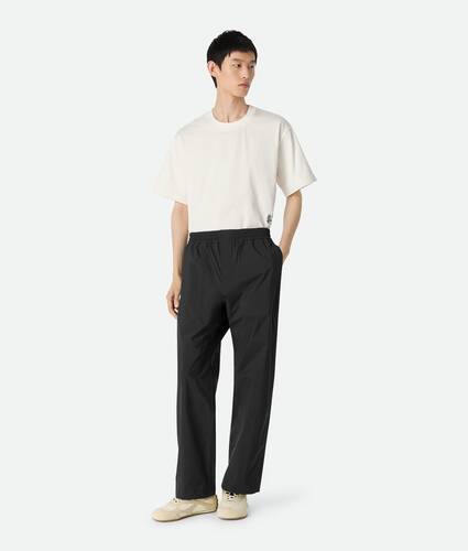 Men's Nylon Trousers in Black Bottega Veneta Hong Kong SAR China EN - Image 1