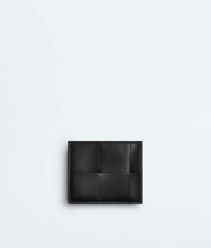 Men's Cassette Bi-Fold Wallet With Coin Purse in Black/parakeet Bottega Veneta Macao SAR China EN - Image 3