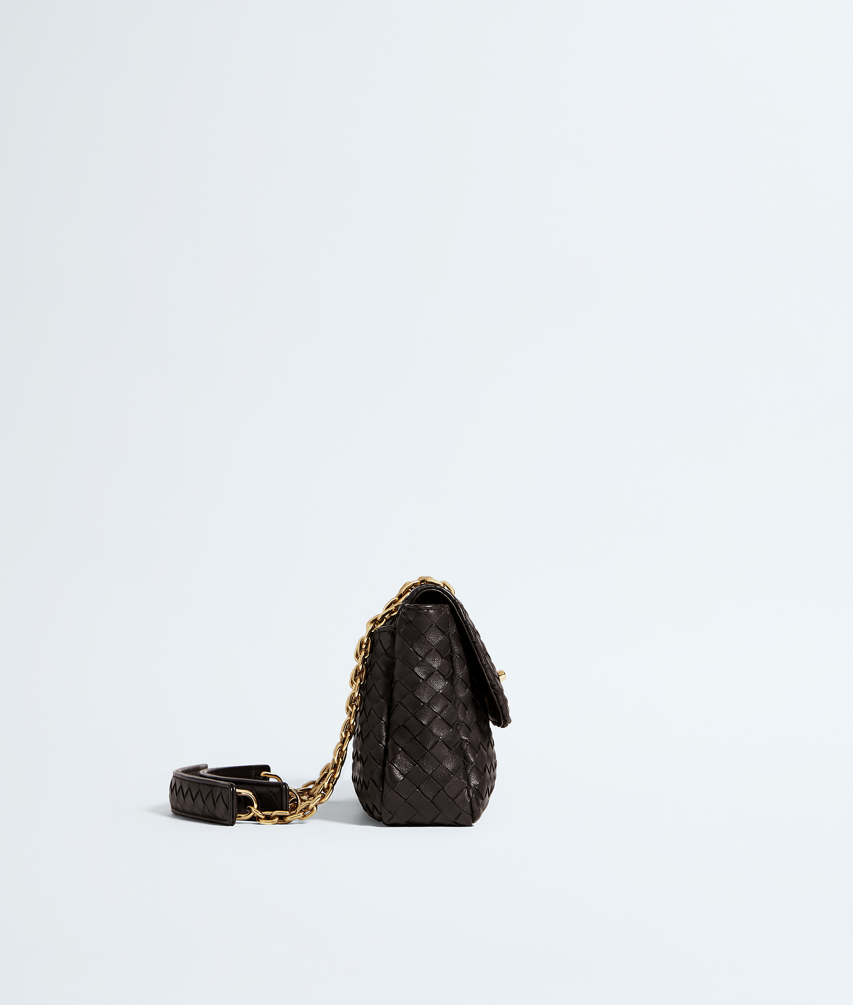 Women's Small Madison in Espresso Bottega Veneta Luxembourg EN - Image 4