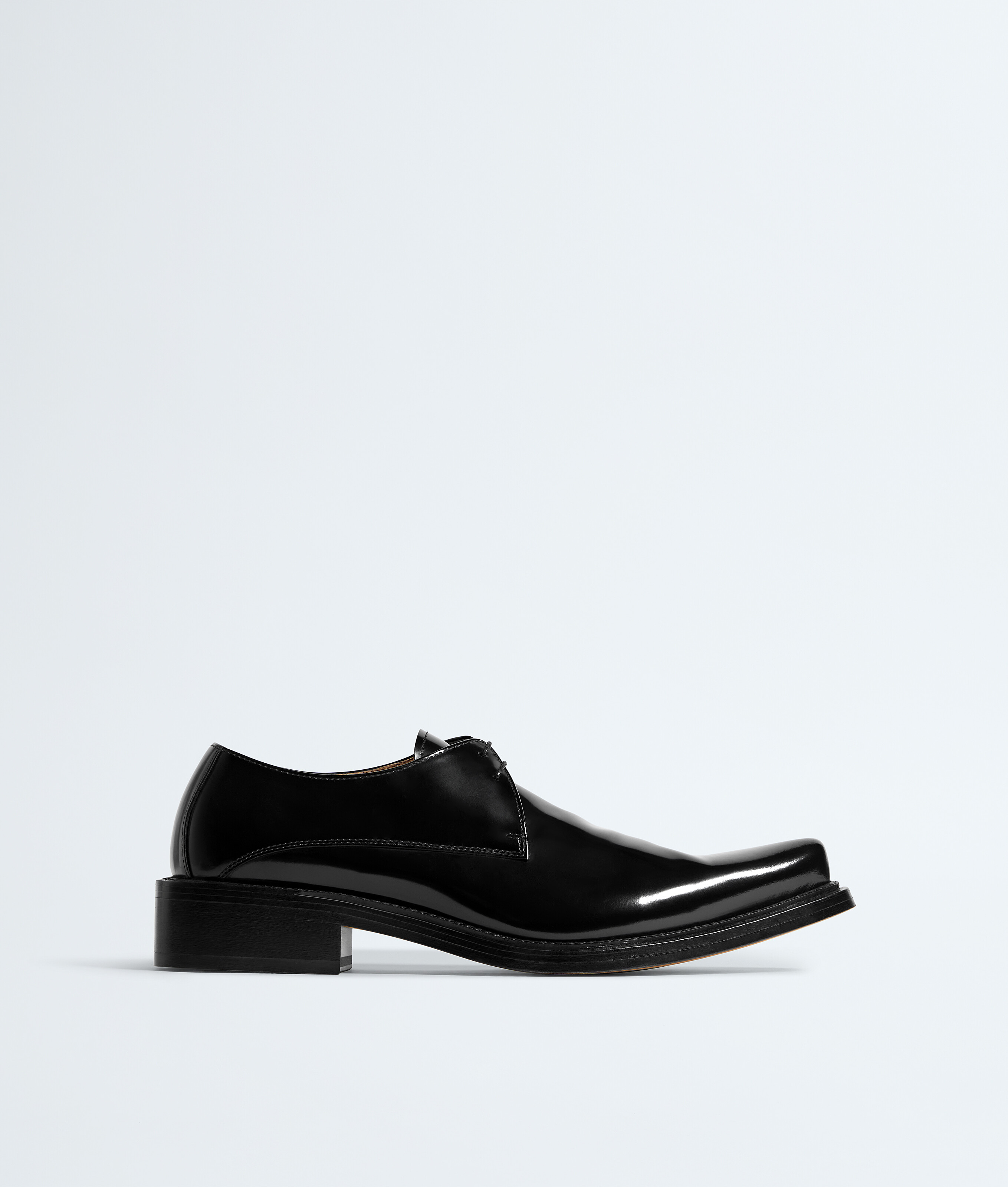 Men's Glaston Lace-Up Shoe in Black Bottega Veneta Luxembourg EN - Image 1
