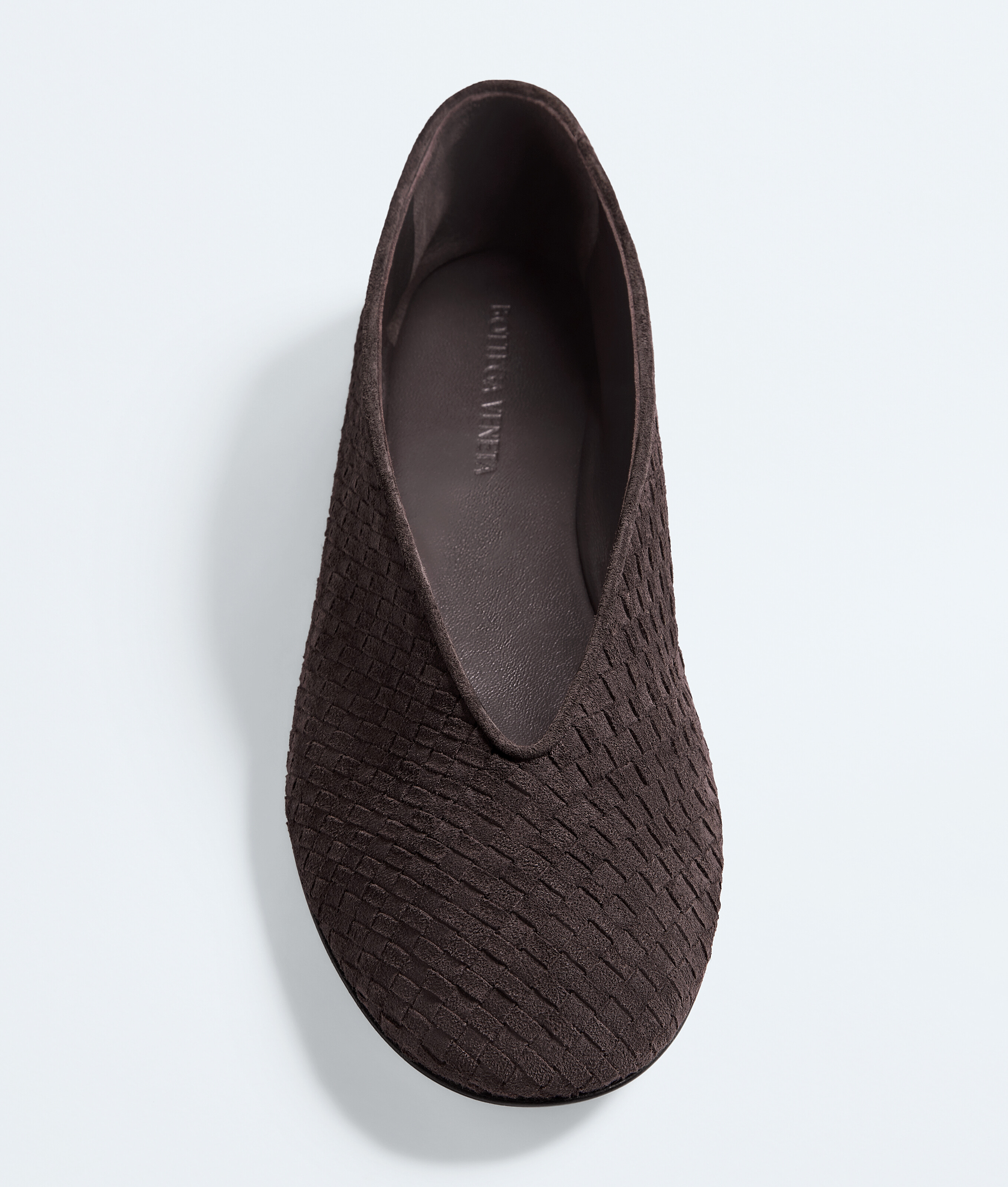 Women's Rosa Ballerina in Espresso Bottega Veneta Luxembourg EN - Image 4