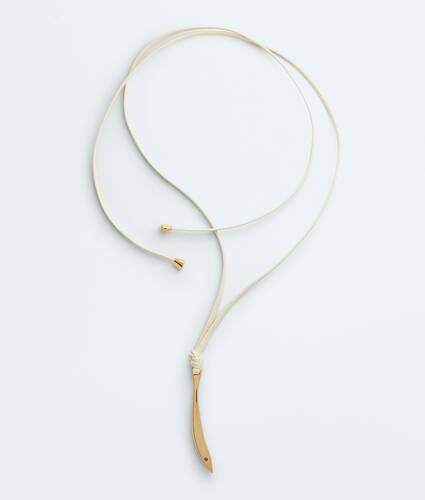 Sardine Leather Necklace