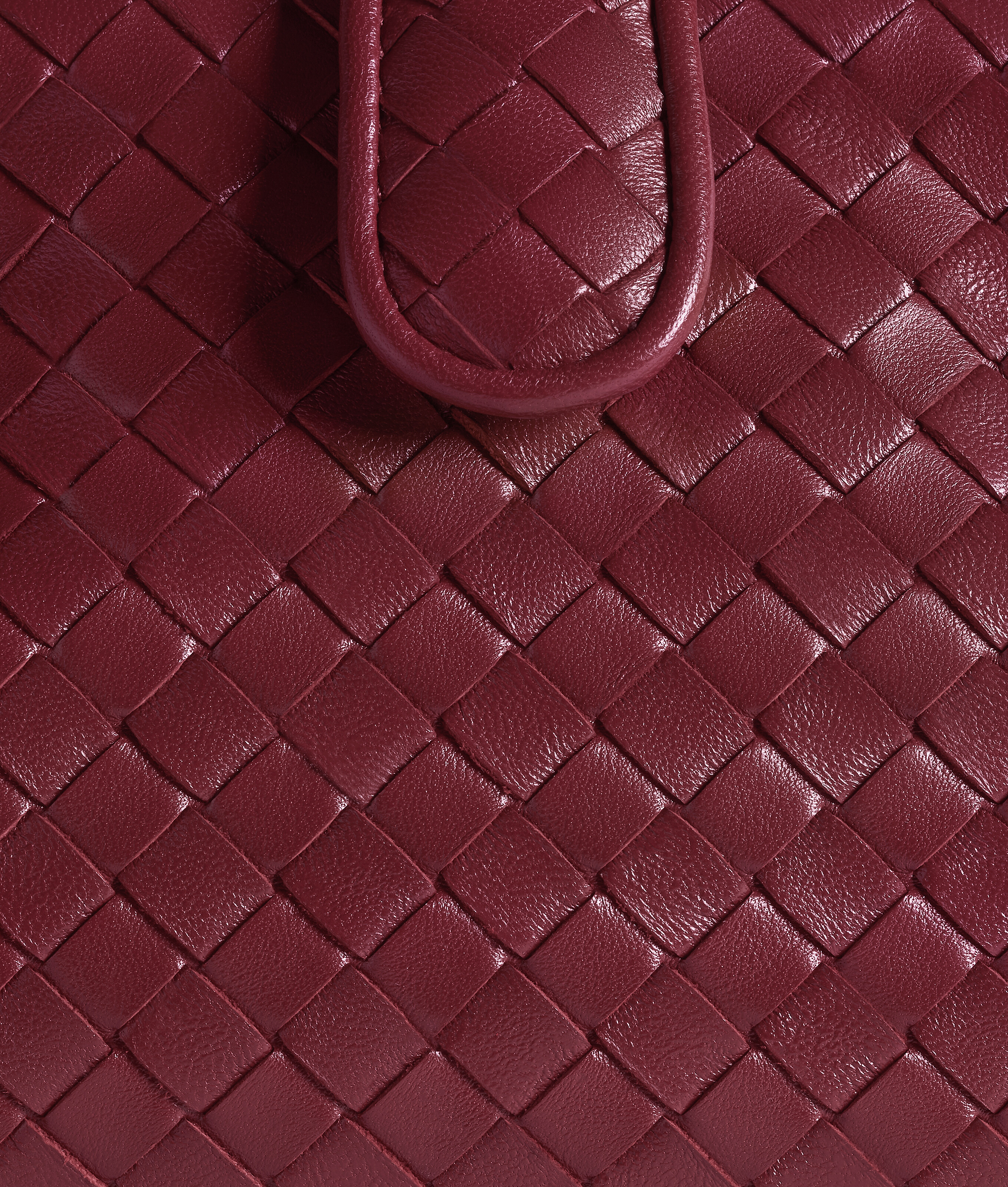 Women's Small Lauren 1980 in Lava red Bottega Veneta Luxembourg EN - Image 7