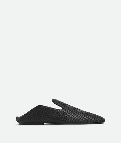 Ela's Slipper Adamo em Black Bottega Veneta Brasil PT - Image 6