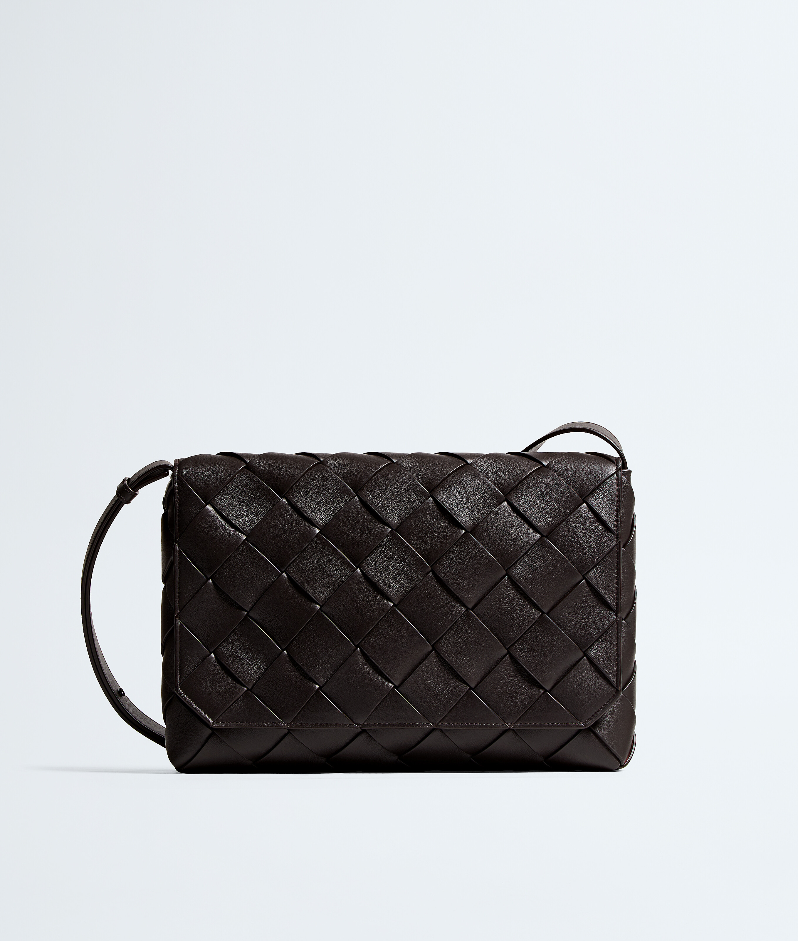 トコペデイア Men's Large Diago in Espresso/lava red | Bottega Veneta AU