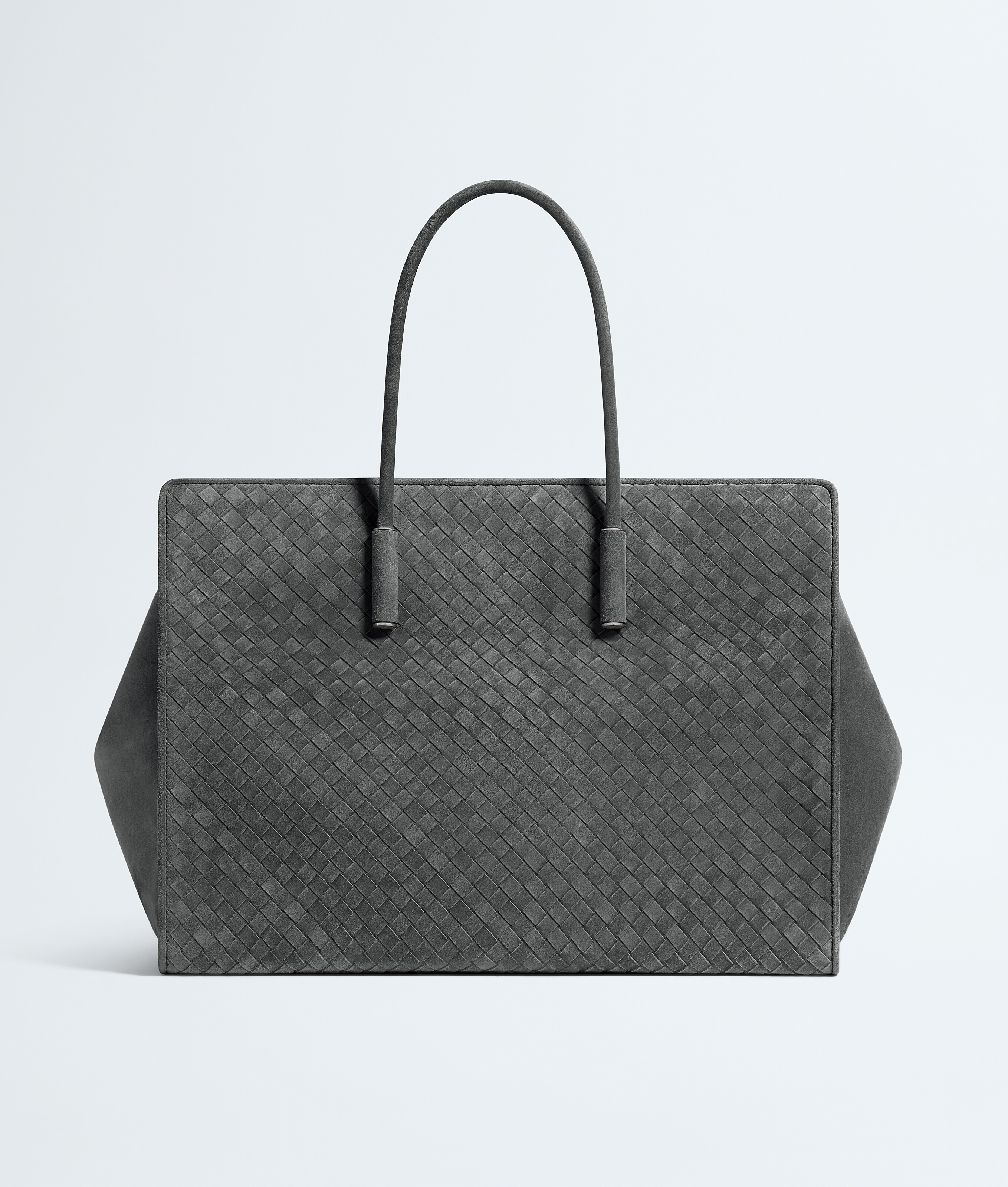 Barbara tote grande da Donna in Obsidian grey Bottega Veneta Italia IT - Image 1