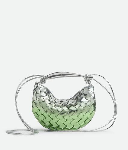 Bolso Baby Sardine para Mujer en Fresh mint/silver Bottega Veneta M&eacute;xico ES - Image 5