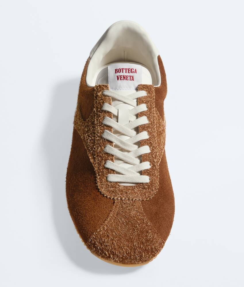Men's Shot Sneaker in Oat cocoa/alabaster Bottega Veneta United Kingdom EN - Image 4