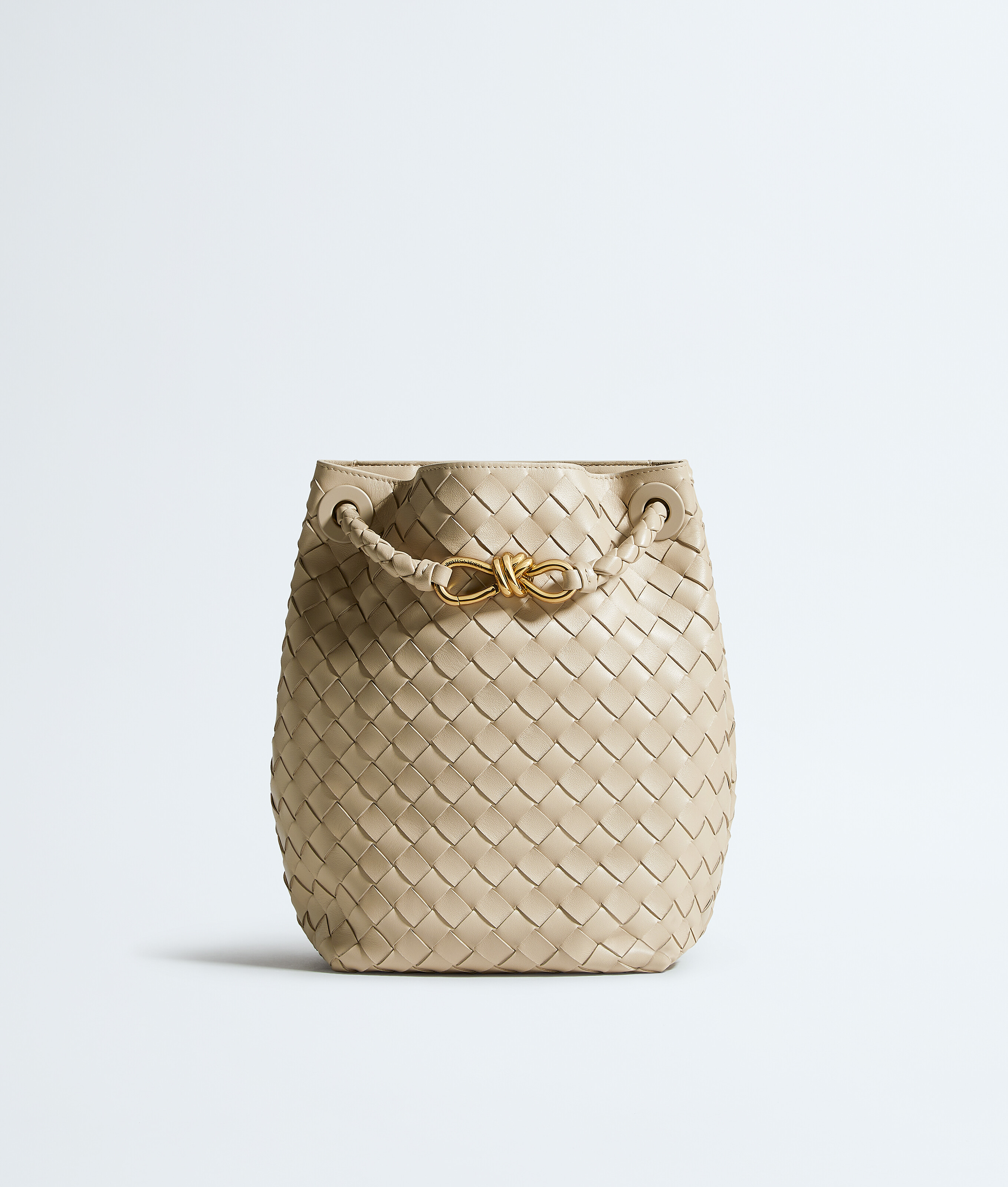 Bottega Veneta Beige Andiamo Small Bucket - Woman - U