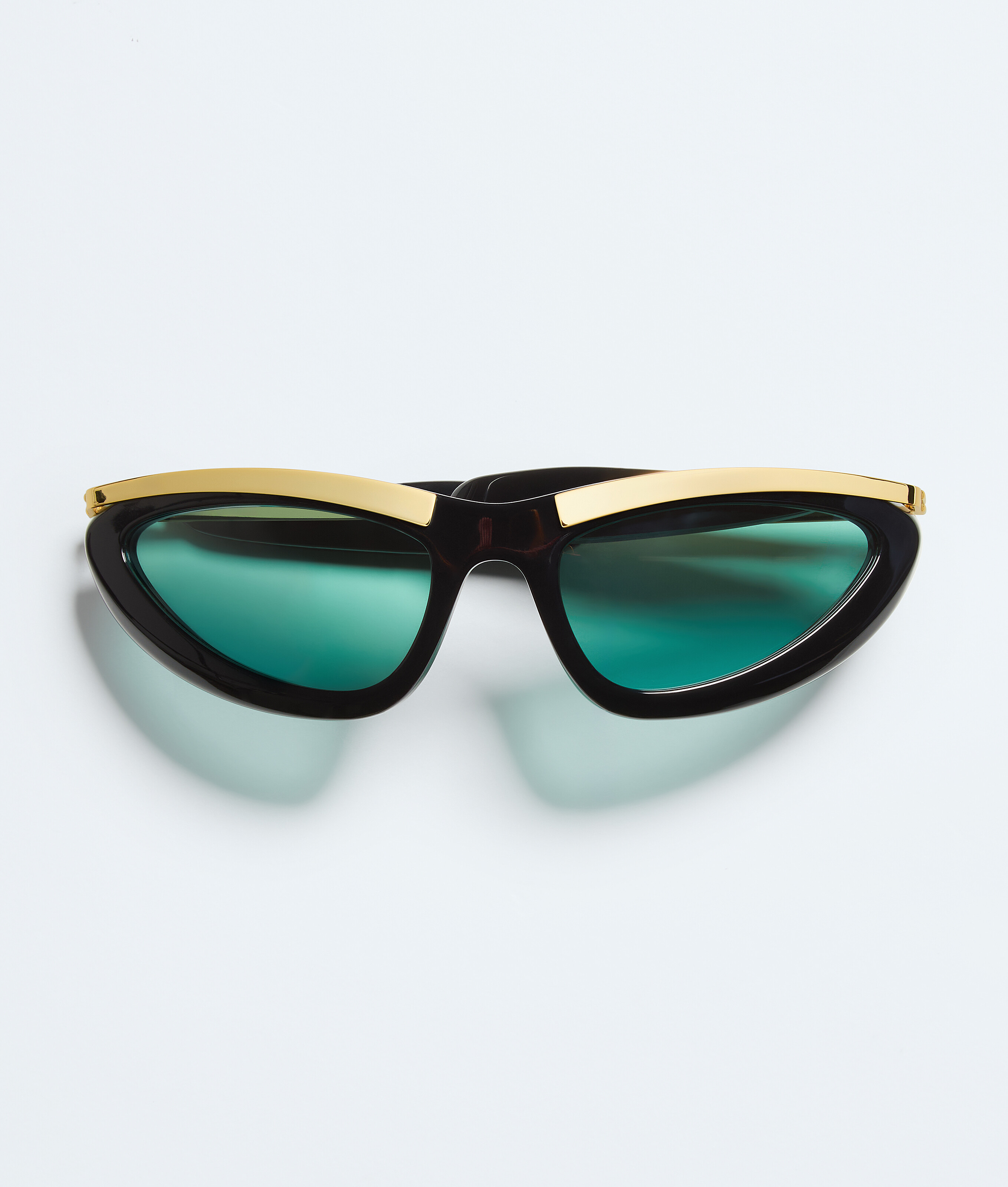 Bottega Veneta Prisma Cat Eye Sunglasses - Black - Unisex