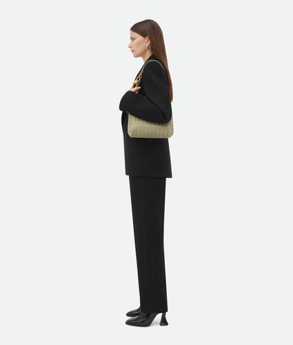 Women's Small Andiamo Chain in Travertine Bottega Veneta Macao SAR China EN - Image 6
