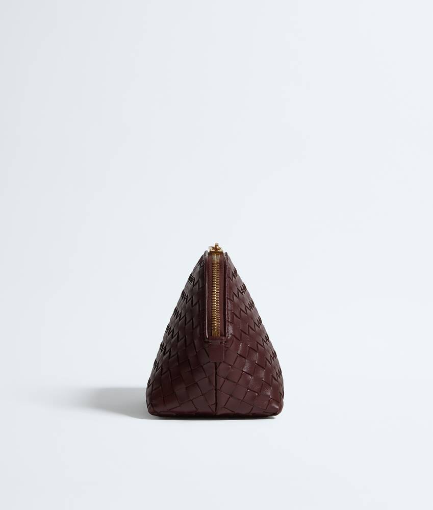 Medium Cosmetic Pouch in Deep mahogany Bottega Veneta United Kingdom EN - Image 3
