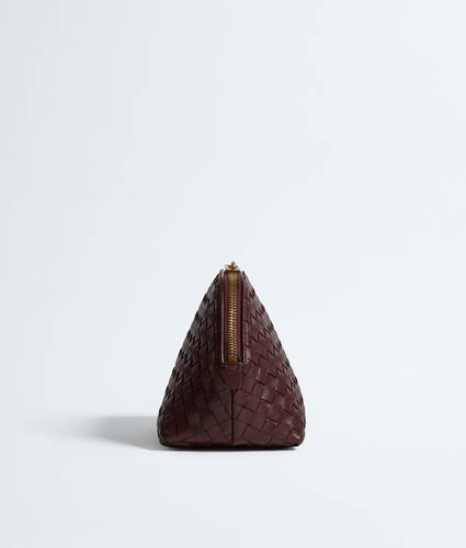 Medium Cosmetic Pouch in Deep mahogany Bottega Veneta United Kingdom EN - Image 3