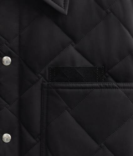 Sobrecamisa acolchada de algod&oacute;n y nailon para Hombre en Double black Bottega Veneta Estados Unidos ES - Image 5