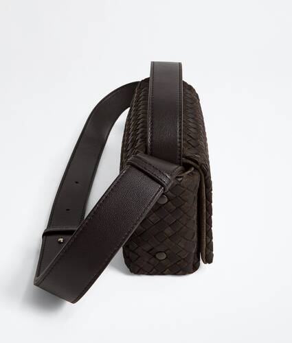 Men's Intrecciato Mini Bag With Flap in Espresso Bottega Veneta Malaysia EN - Image 2