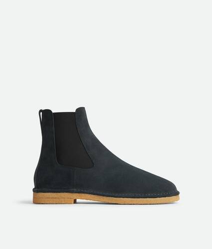 Ele's Bota daddy chelsea de cano m&eacute;dio em Ardoise Bottega Veneta Brasil PT - Image 1