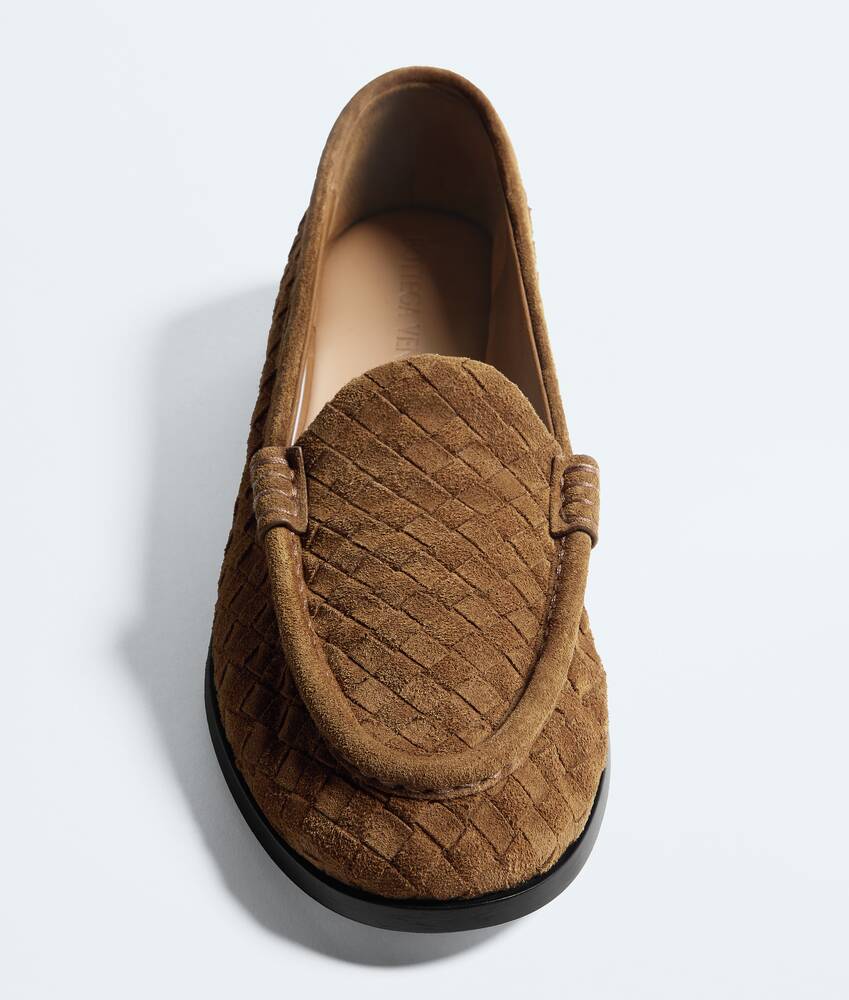 Silenzio Loafer f&uuml;r Damen in Dark caramel Bottega Veneta &Ouml;sterreich DE - Image 4