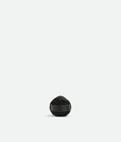 Intrecciato Cylinder Pencil Case in Black Bottega Veneta United States EN - Image 2