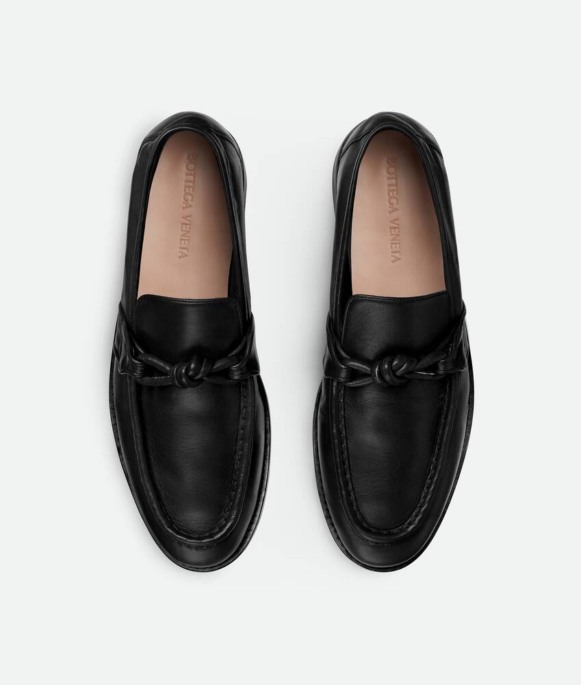 Men's Astaire Loafer in Black Bottega Veneta Mexico EN - Image 5