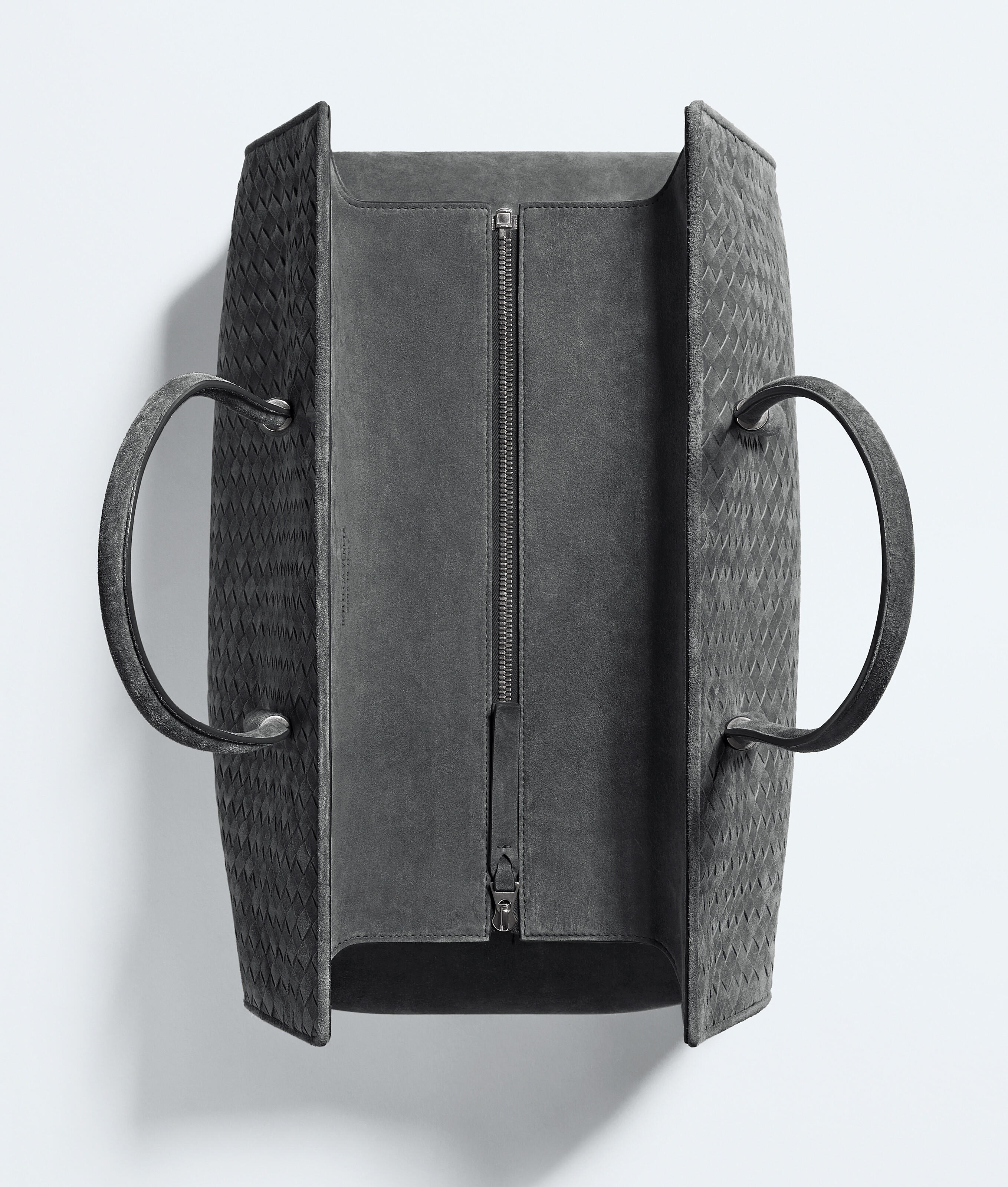 Barbara tote grande da Donna in Obsidian grey Bottega Veneta Italia IT - Image 7
