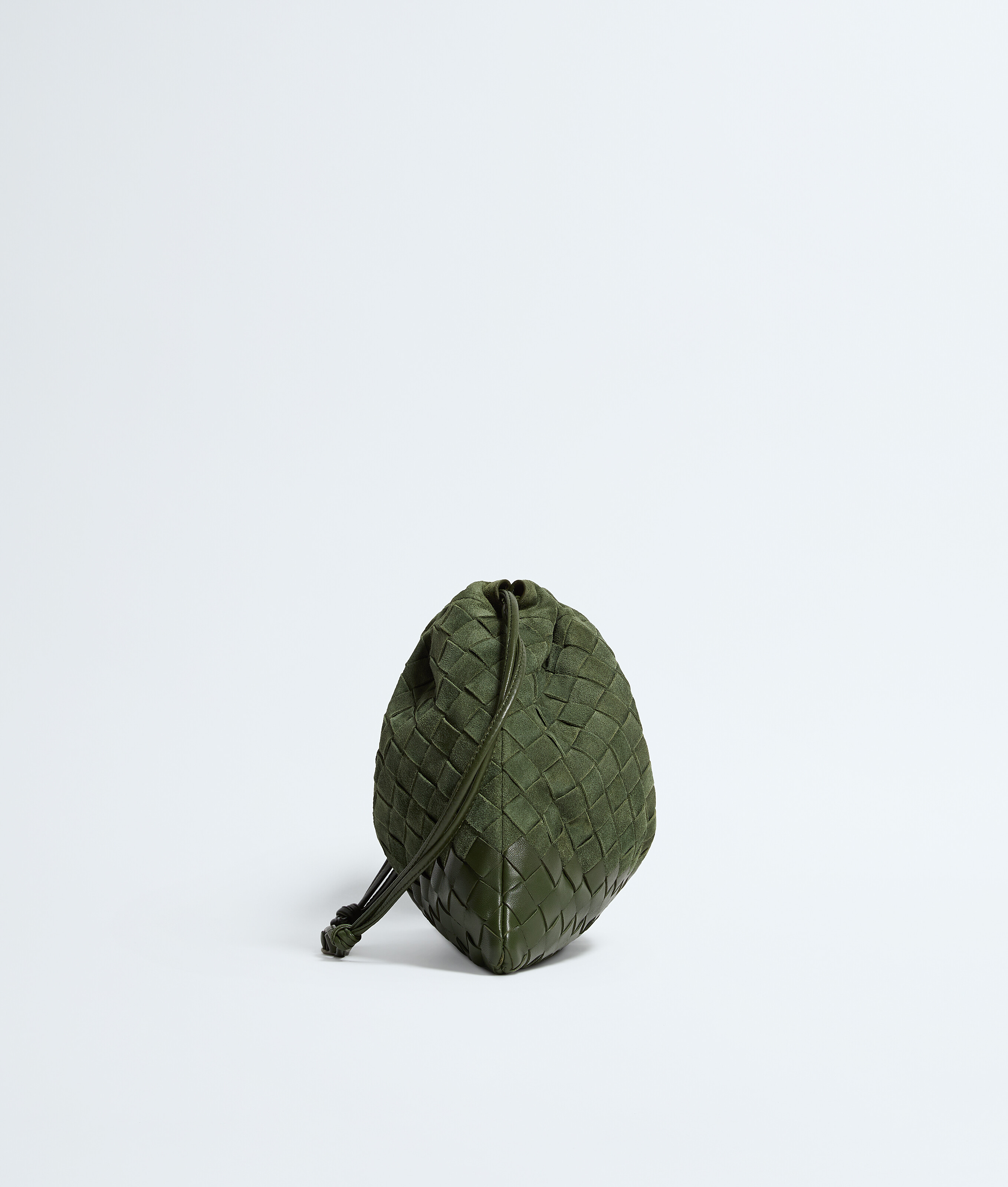 Women's Dustbag in Green tweed Bottega Veneta United Arab Emirates EN - Image 4