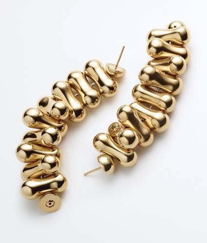 Pendientes Blown para Mujer en Yellow gold Bottega Veneta M&eacute;xico ES - Image 4