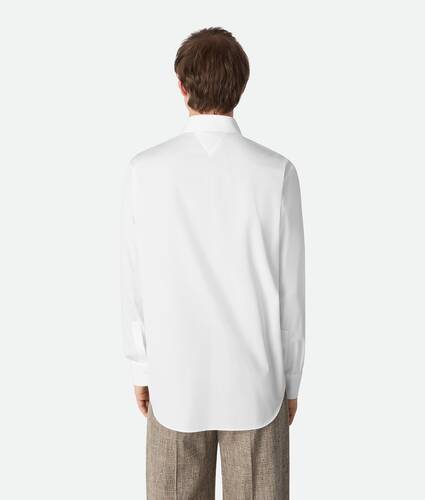 Poplin Plastron Shirt