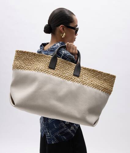 ラージ カバ マーレ のために メンズ で ナチュラル/エスプレッソ Bottega Veneta 日本 JA - Image 2