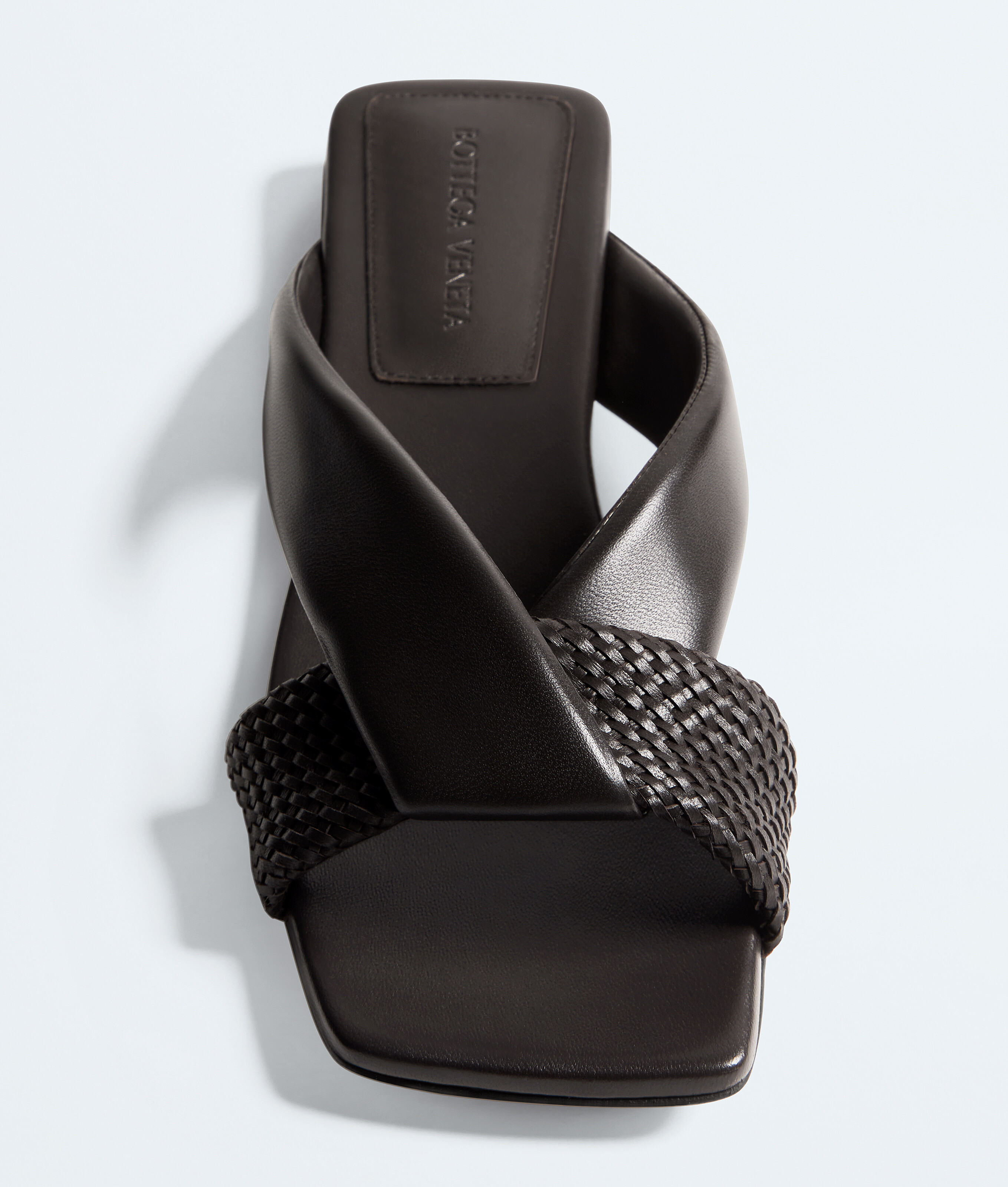 Women's Riva Flat Mule in Espresso Bottega Veneta Estonia EN - Image 4