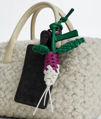 Men's Radish Charm in Racing green/cinnabar/alabaster Bottega Veneta Latvia EN - Image 2