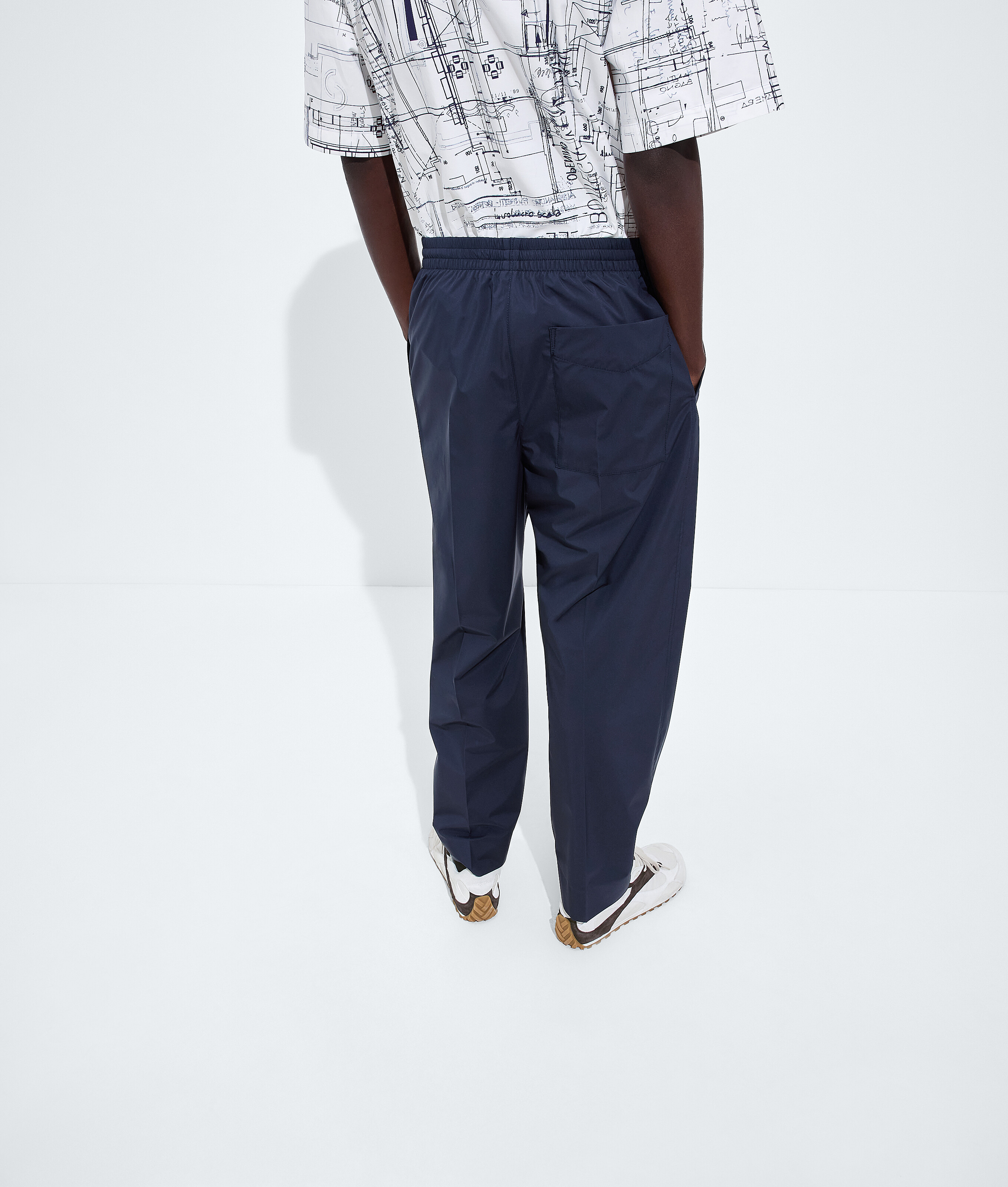 Men's Technical Pants  in Dark navy Bottega Veneta France EN - Image 3