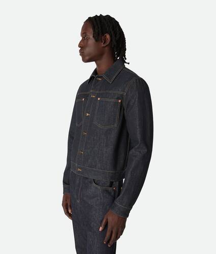 Raw Indigo Denim Jacket