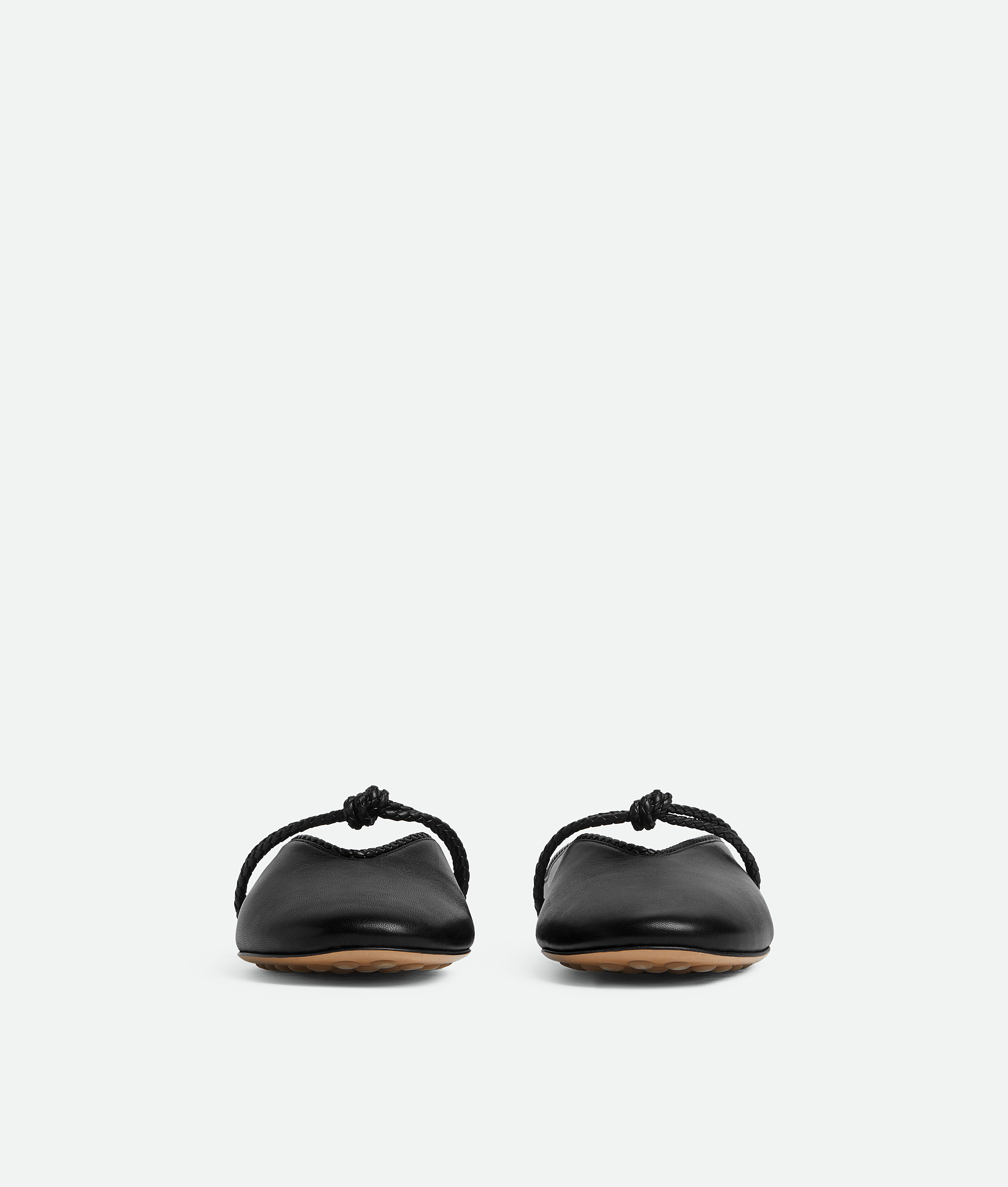 Women's Rosa Mary-Jane Ballerina in Black Bottega Veneta Luxembourg EN - Image 3