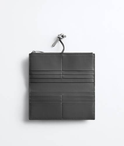 Women's Andiamo Long Wallet in Obsidian gray Bottega Veneta Canada EN - Image 2