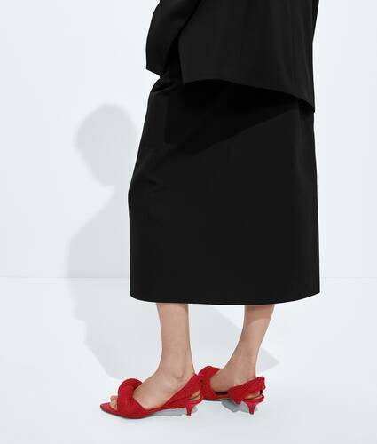 Sandales &agrave; bride arri&egrave;re Grace pour Femme en Cardinal Bottega Veneta Monaco FR - Image 2