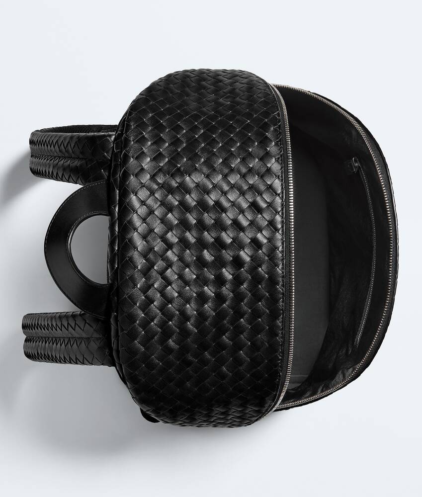 Men's Intrecciato 1975 Backpack in Black Bottega Veneta Macao SAR China EN - Image 3