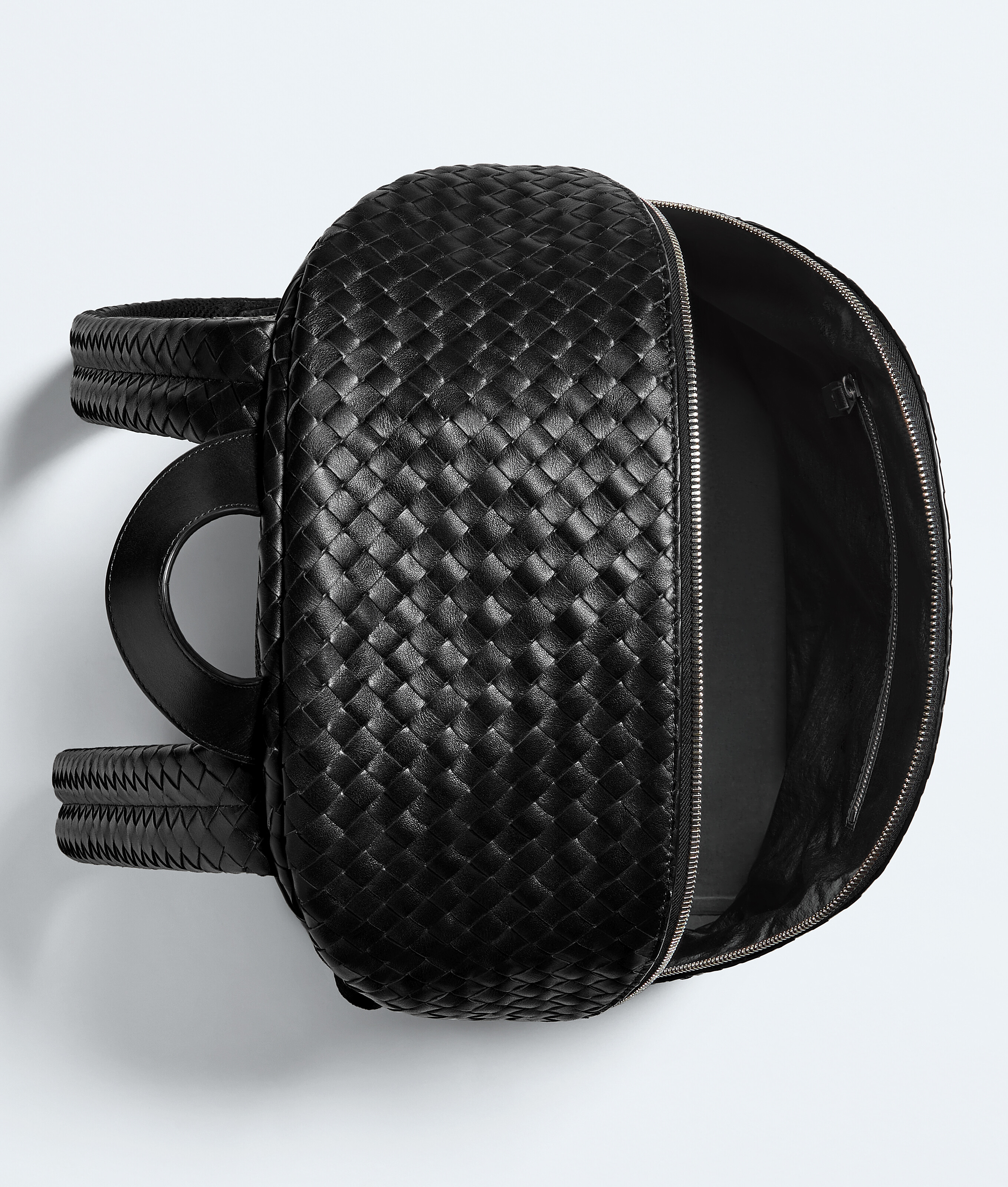 Men's Intrecciato 1975 Backpack in Black Bottega Veneta Luxembourg EN - Image 3