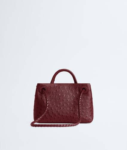 Women's Mini Andiamo in Lava red Bottega Veneta Denmark EN - Image 4