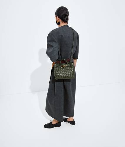 Women's Small Andiamo in Bark green Bottega Veneta Singapore EN - Image 2