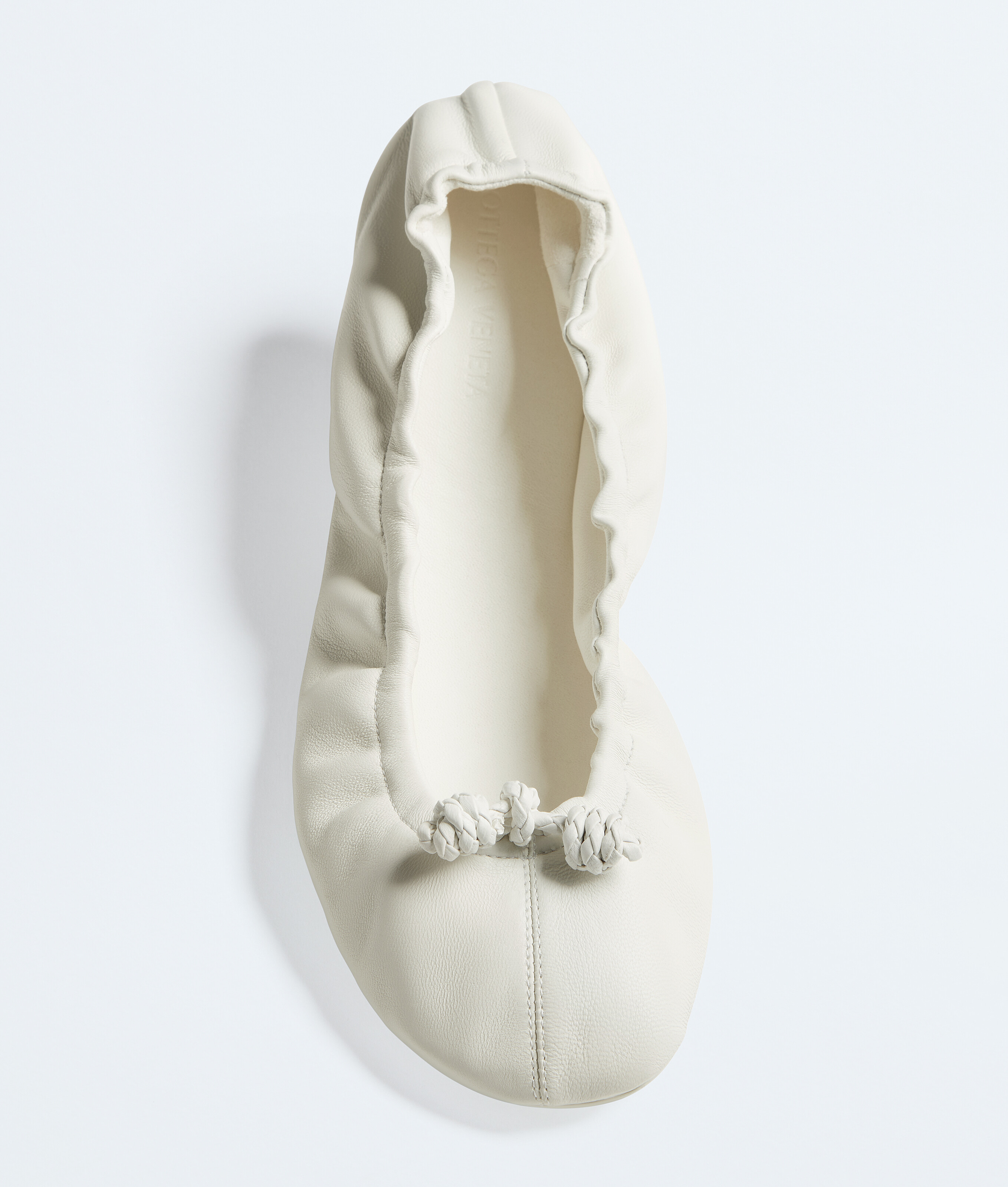Women's Fantasmina Ballerina in Alabaster Bottega Veneta Luxembourg EN - Image 4