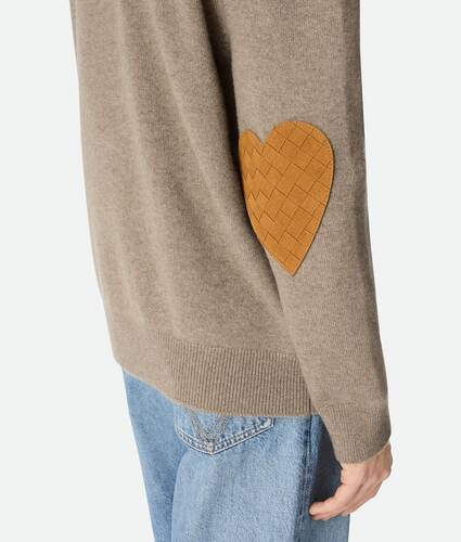 Men's Cashmere Cardigan in Beige Bottega Veneta Poland EN - Image 4