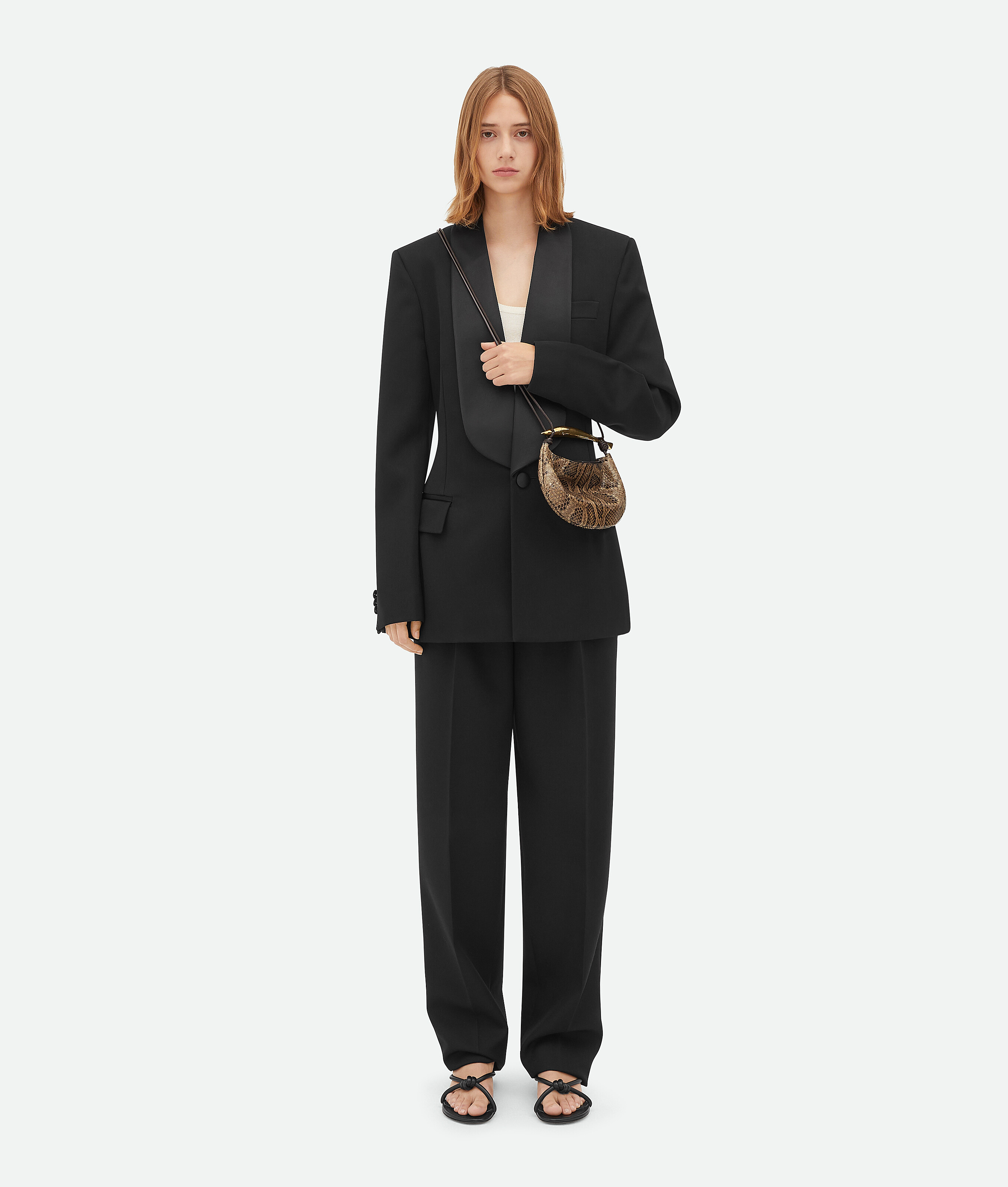 Women's Baby Sardine in Python/fondant Bottega Veneta Lithuania EN - Image 6