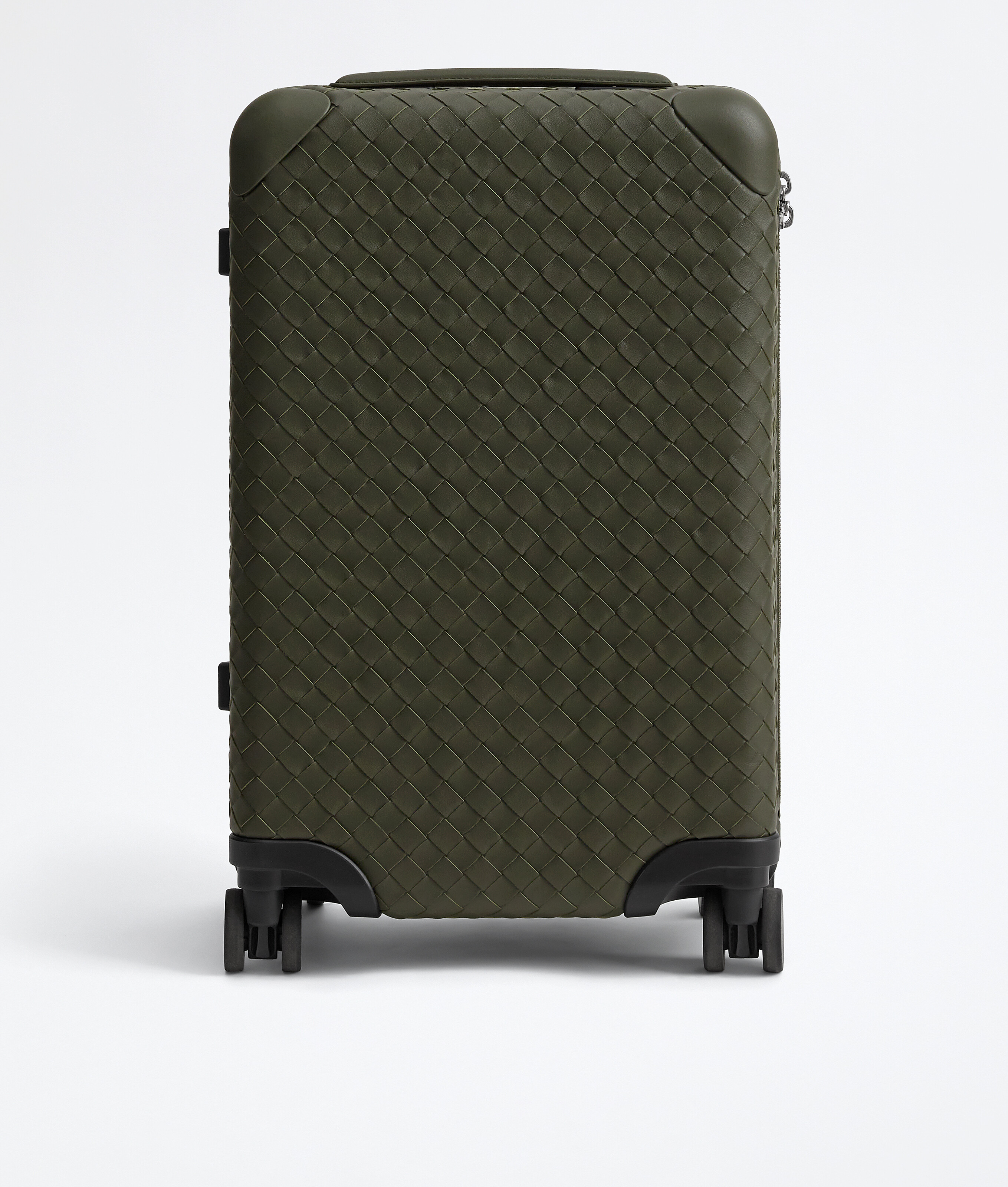 Men's Odyssey Intrecciato Cabin Suitcase in Bark green Bottega Veneta Luxembourg EN - Image 1