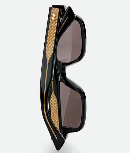 Intrecciato Rectangular Sunglasses
