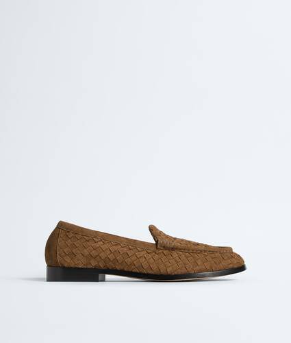 Silenzio Loafer f&uuml;r Damen in Dark caramel Bottega Veneta &Ouml;sterreich DE - Image 1