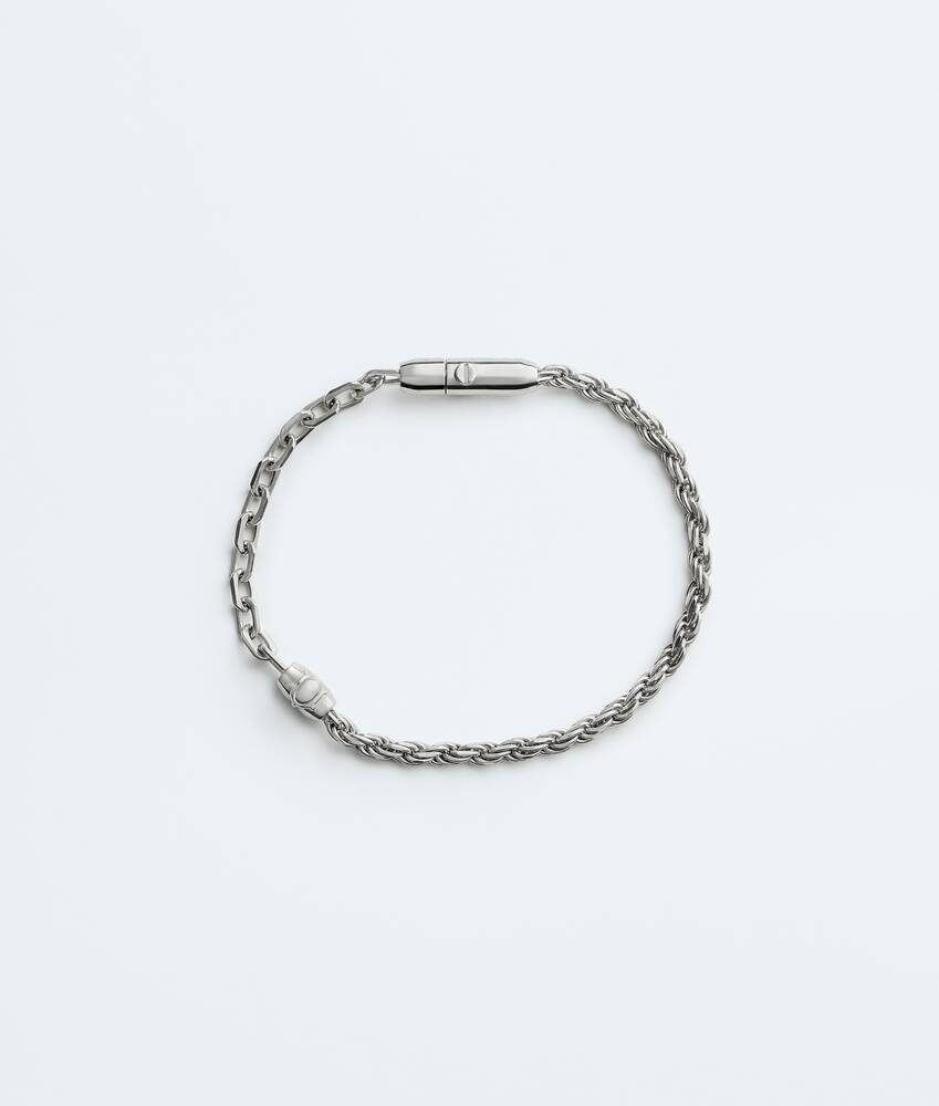 Men's Chain Bracelet in Silver Bottega Veneta Bulgaria EN - Image 3