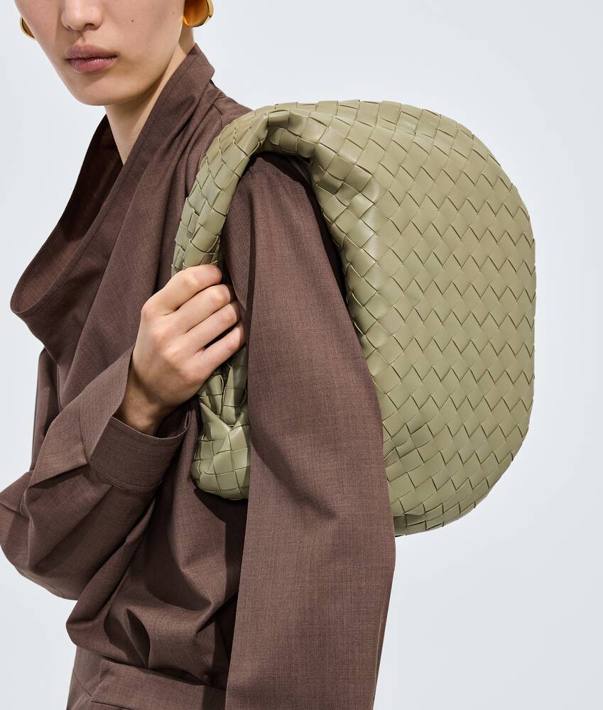 Small Jodie in Travertine Bottega Veneta Singapore EN - Image 2