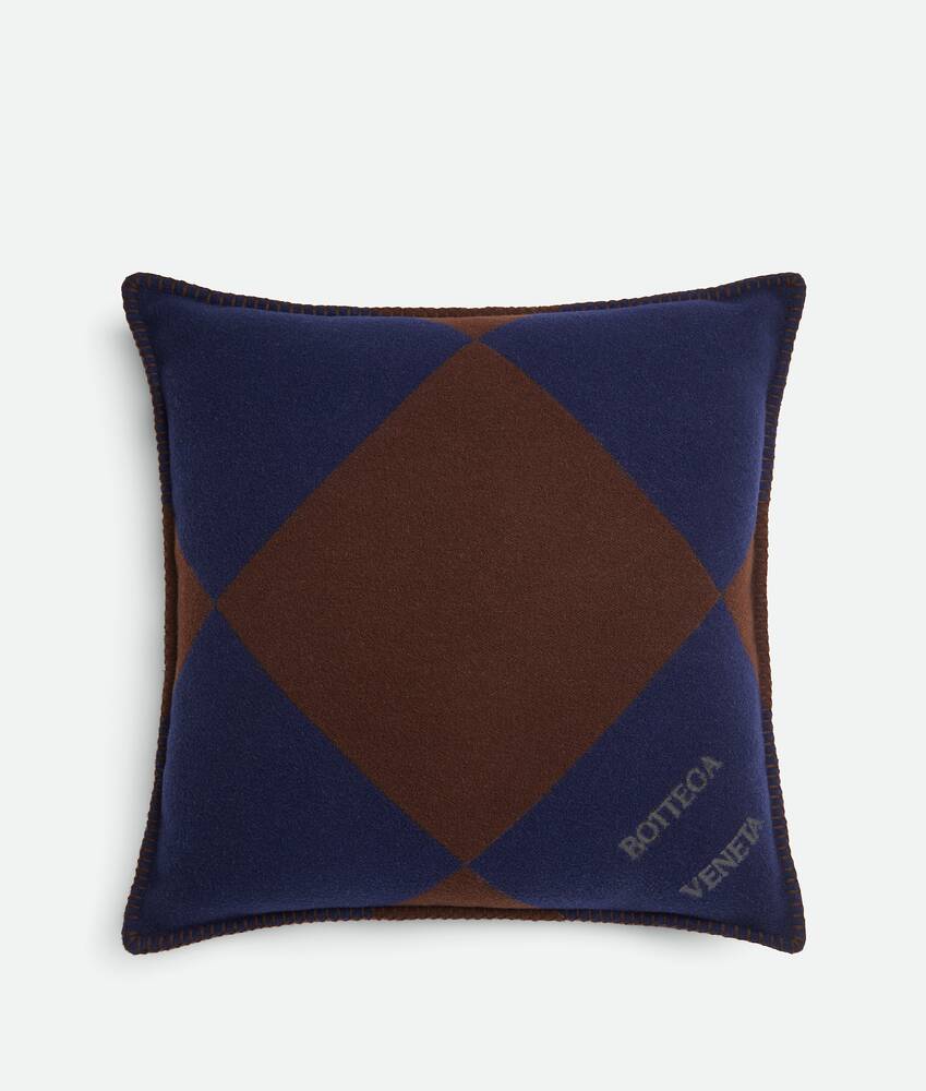 Display a large version of the product image 1 - Jacquard Check Cushion