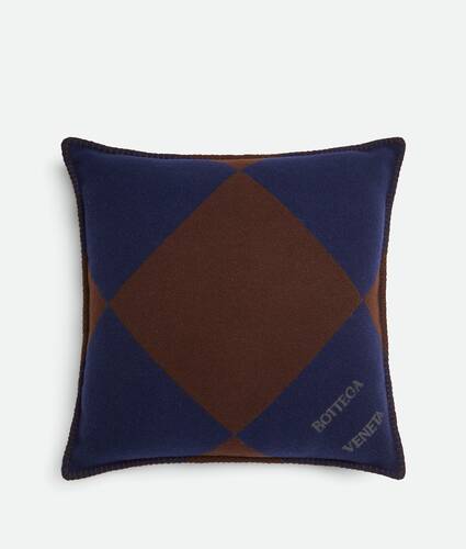 Jacquard Check Cushion