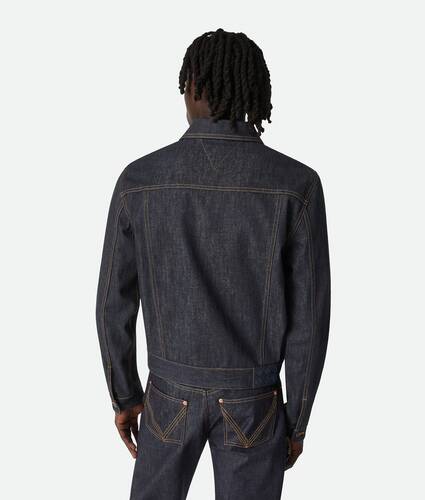 Raw Indigo Denim Jacket